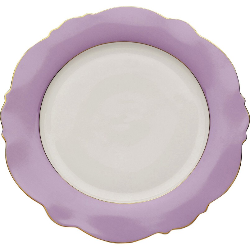 Assiette Harlequin violet Ø27cm