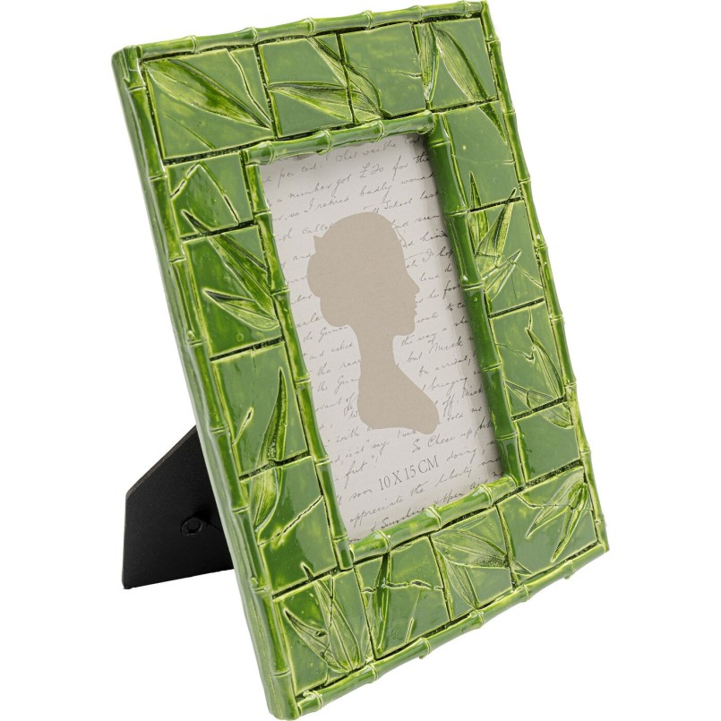 Cadre photo Leaf vert 10x15cm