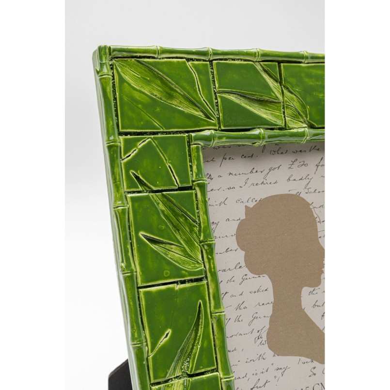 Cadre photo Leaf vert 10x15cm