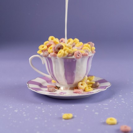 Coffee Cup Harlequin purple (4/set) Kare Design