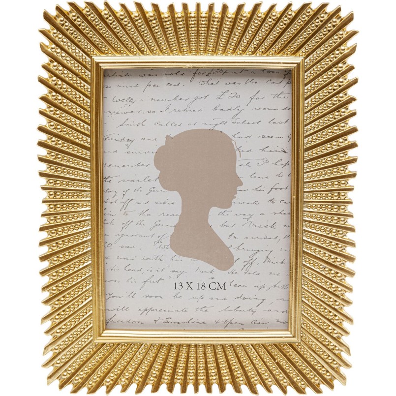 Cadre photo Beam doré 13x18cm