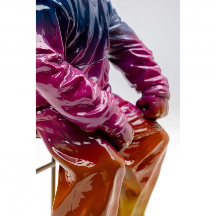 Woonaccessoires street art jongen regenboog Kare Design