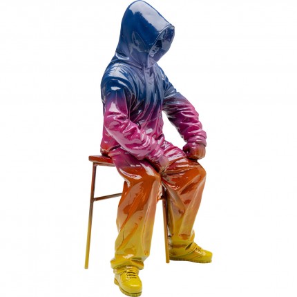 Woonaccessoires street art jongen regenboog Kare Design