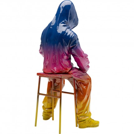 Woonaccessoires street art jongen regenboog Kare Design