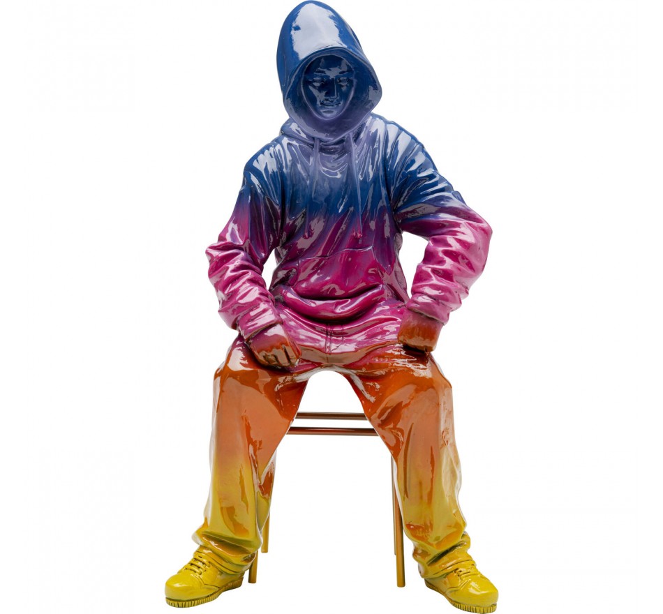 Deco street art boy rainbow Kare Design