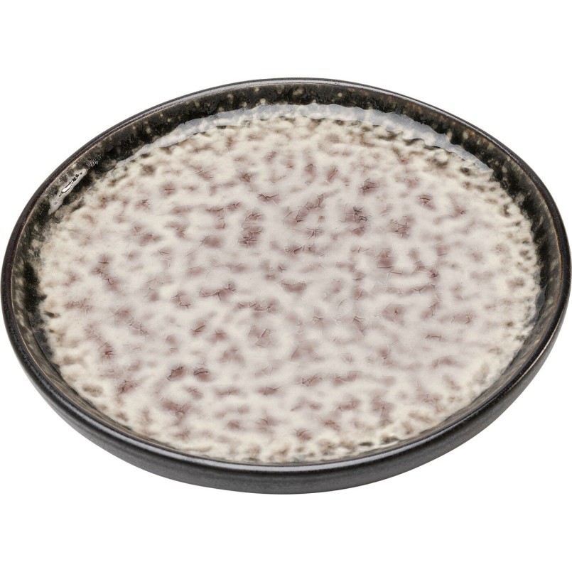 Assiette Soho gris Ø14cm