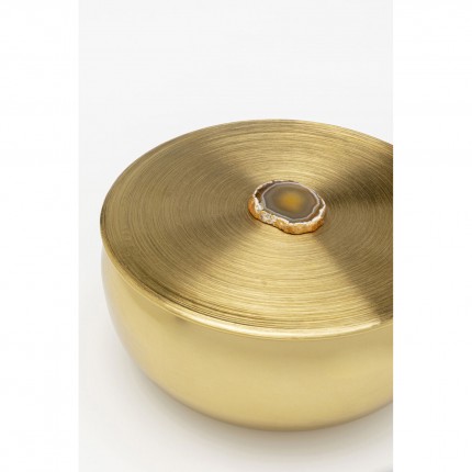 Opberger Shine goud Ø16cm Kare Design