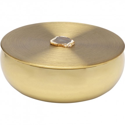 Opberger Shine goud Ø24cm Kare Design