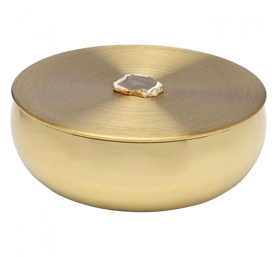 Opberger Shine goud Ø24cm Kare Design