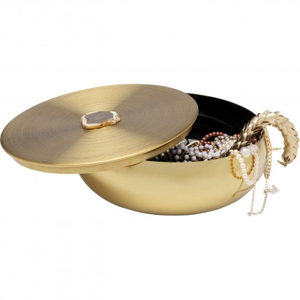 Opberger Shine goud Ø24cm Kare Design