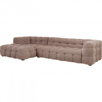 Hoekbank Salamanca XL bruin links Kare Design