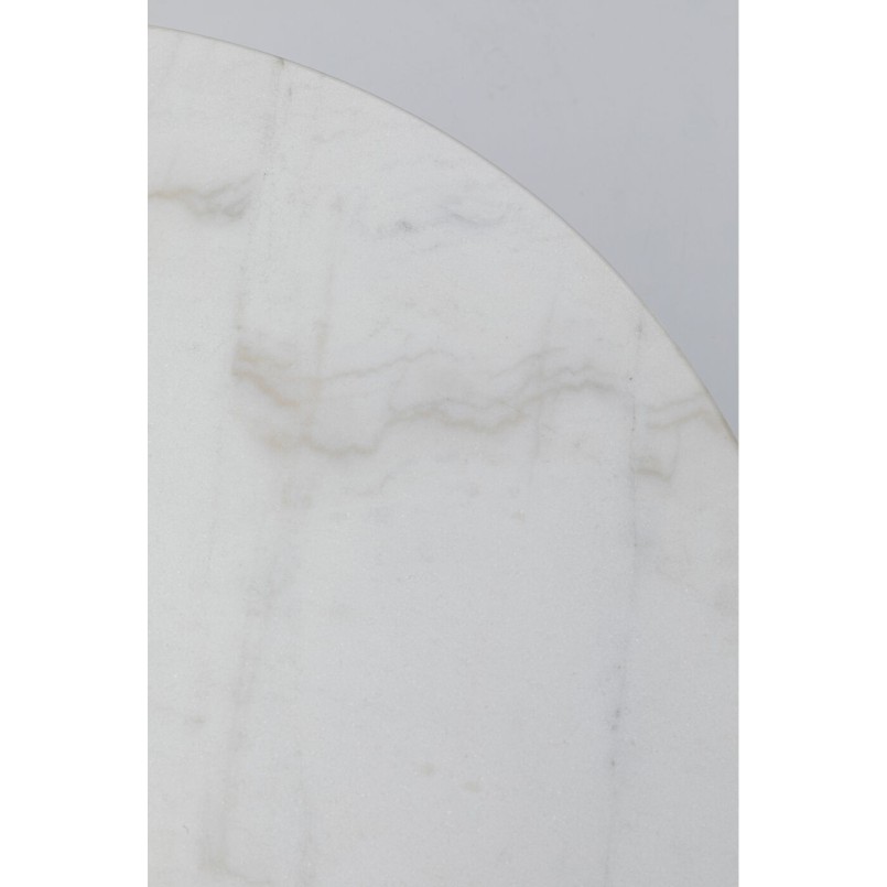 Ensemble table et 2 chaises blanches - Bistrot Rosali - Kare Design
