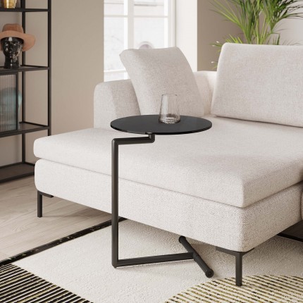 Bijzettafel Easy Living hout zwart Kare Design