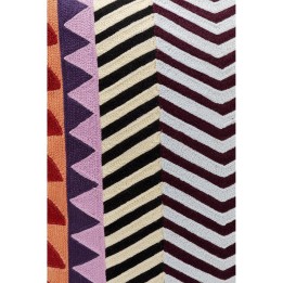 Coussin Colour Block Zig Zag 45x45cm