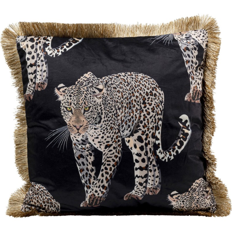 Coussin Leopard 45x45cm