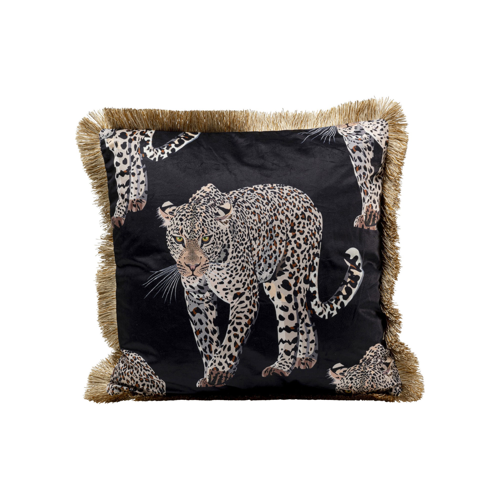 Coussin Leopard 45x45cm
