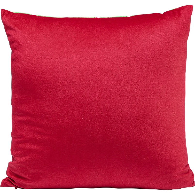 Coussin Pieces fuchsia 45x45cm