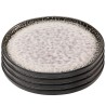 Borden Soho grijs Ø21cm (4/set) Kare Design