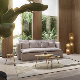 Eiken bijzettafels - Vigo - Kare Design