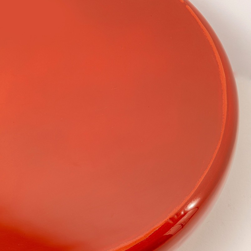 Table basse en acier dégradé de rouge - Rici - Kare Design