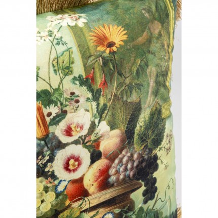 Kussen franje romantisch boeket Kare Design