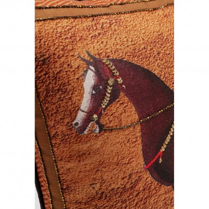 Kussen paard oranje Kare Design