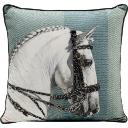 Coussin Show Horse Head 45x45cm