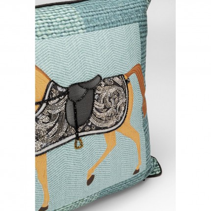 Cushion horse blue Kare Design