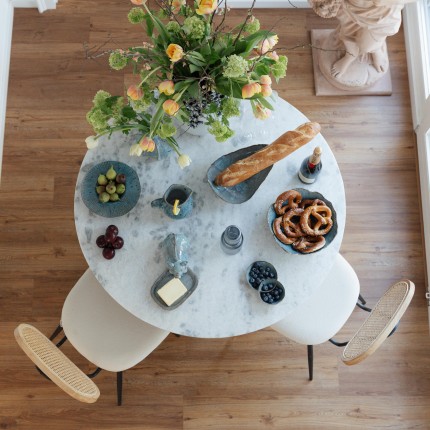 Stoel Rosali creme Kare Design