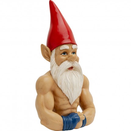 Deco bust gnome muscle 32cm Kare Design