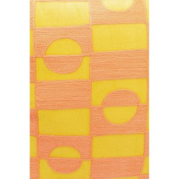 Coussin Phase orange 45x45cm