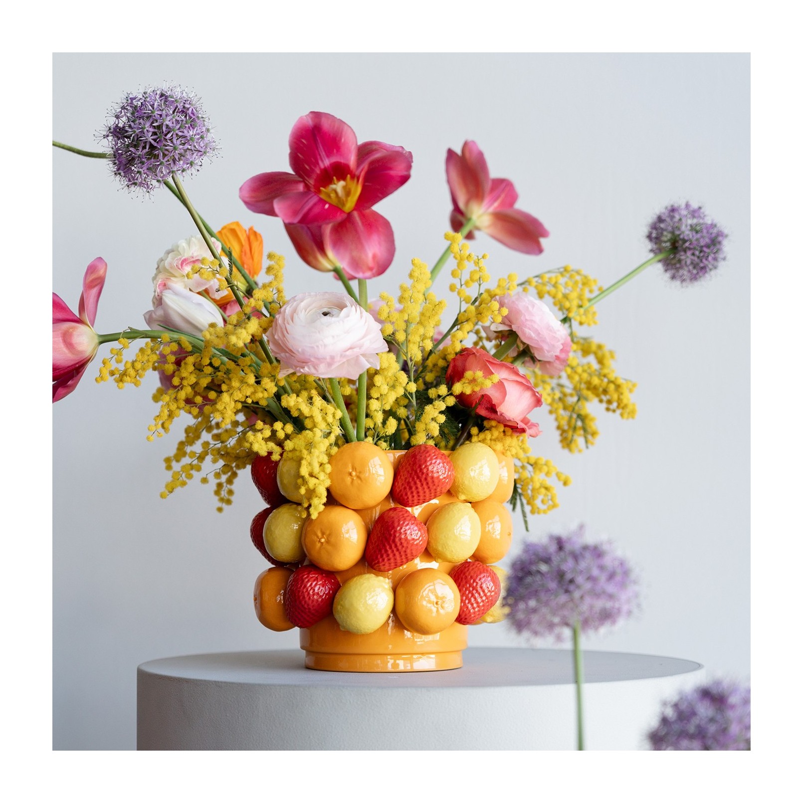 Vase fruit 20cm Kare Design