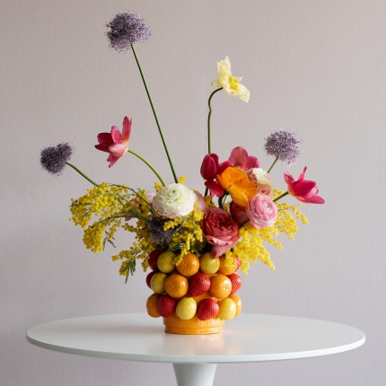 Vaas obst 20cm Kare Design