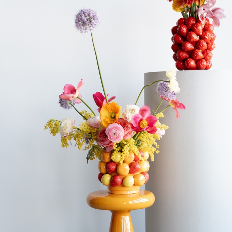 Vaas obst 20cm Kare Design