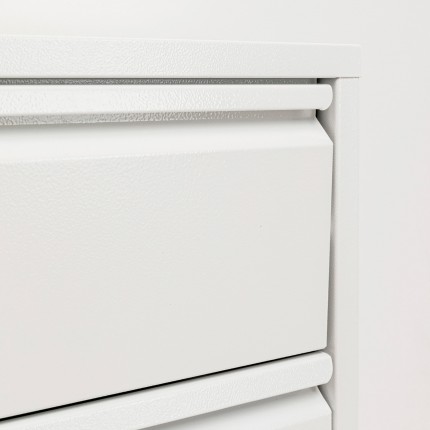 Schoenenkast Caruso wit 3+1 laden Kare Design