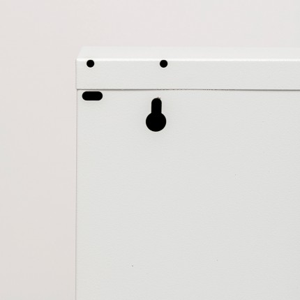 Schoenenkast Caruso wit 3+1 laden Kare Design