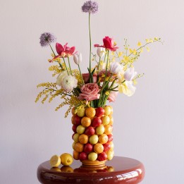 Vase fruit 33cm Kare Design