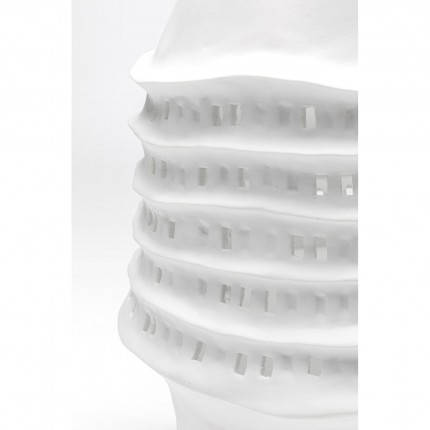 Vaas anemoon 39cm wit Kare Design