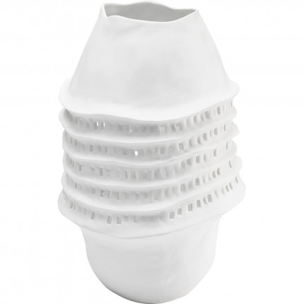 Vaas anemoon 39cm wit Kare Design