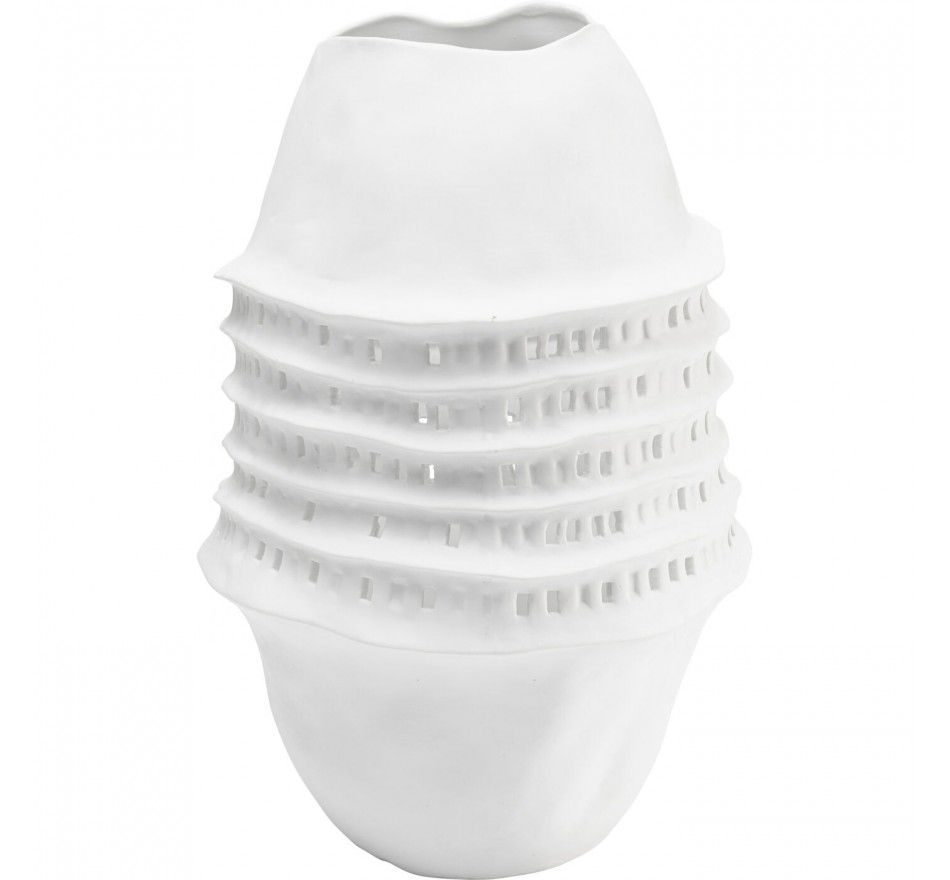 Vaas anemoon 39cm wit Kare Design