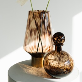 Vase en verre marron - Caramel - Kare Design