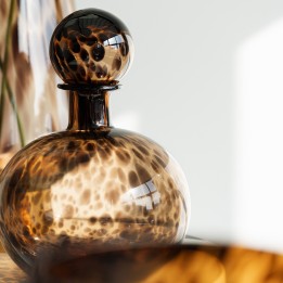 Carafe en verre marron - Caramel - Kare Design