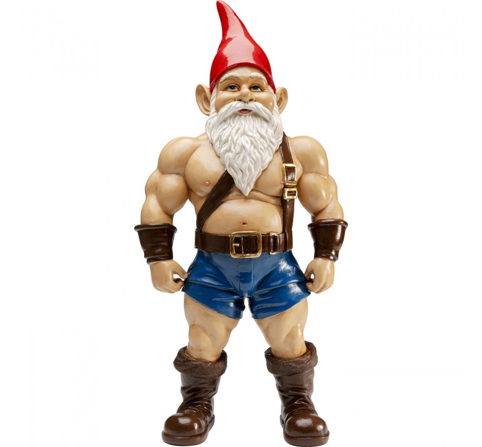 Deco gnome muscle 60cm Kare Design