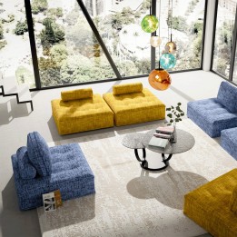 Assise jaune - Portofino - Kare Design