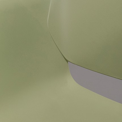 Tuinstoel met armleuningen Madeira groen Kare Design