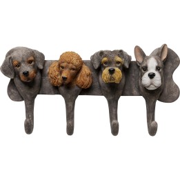 Garderobe murale Dog Family 31cm