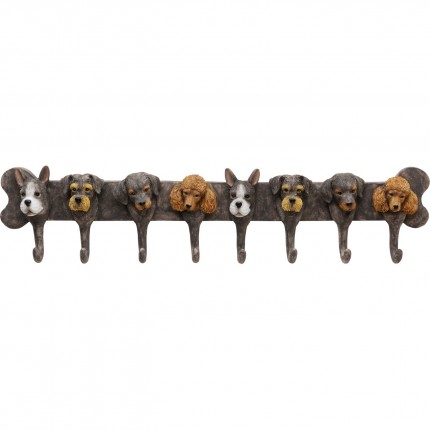 Portemanteau mural chiens 69cm Kare Design