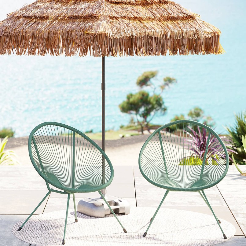Fauteuil de jardin vert - Acapulco Mono - Kare Design