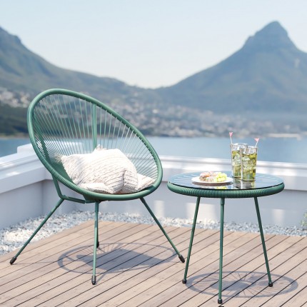 Tuinfauteuil Acapulco Mono groen Kare Design