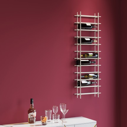 Porte-bouteilles mural Cape Town 136cm beige Kare Design